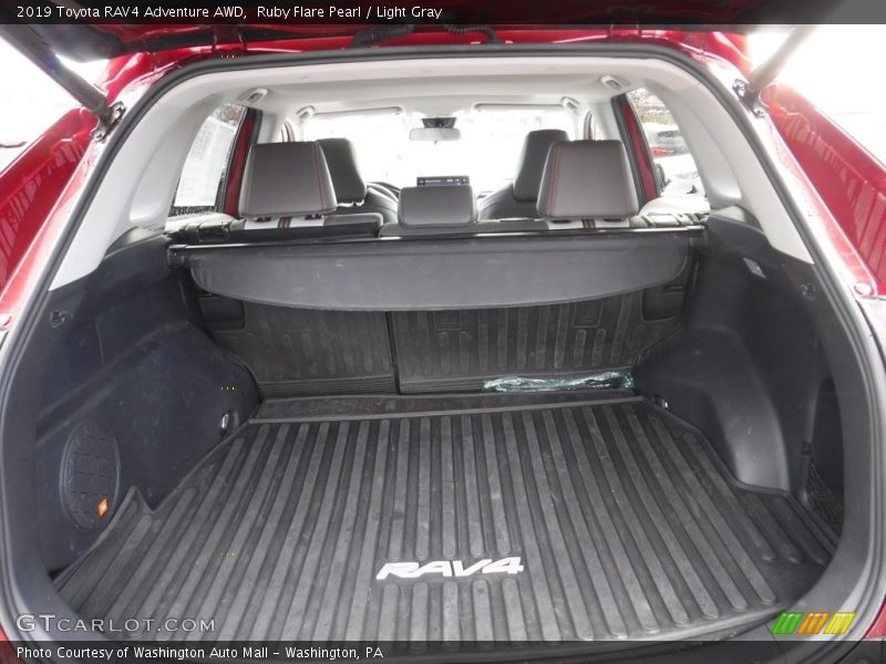 Ruby Flare Pearl / Light Gray 2019 Toyota RAV4 Adventure AWD