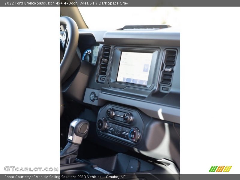Area 51 / Dark Space Gray 2022 Ford Bronco Sasquatch 4x4 4-Door