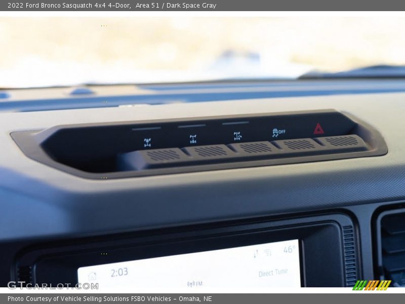 Area 51 / Dark Space Gray 2022 Ford Bronco Sasquatch 4x4 4-Door
