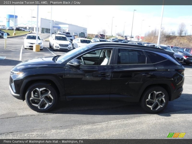 Phantom Black / Gray 2023 Hyundai Tucson SEL AWD