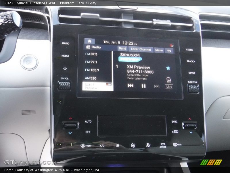Phantom Black / Gray 2023 Hyundai Tucson SEL AWD