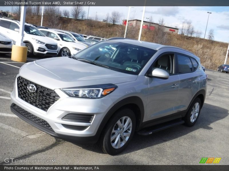 Stellar Silver / Gray 2020 Hyundai Tucson Value AWD