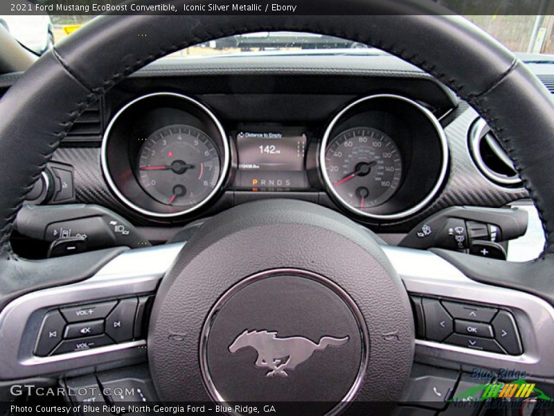  2021 Mustang EcoBoost Convertible Steering Wheel