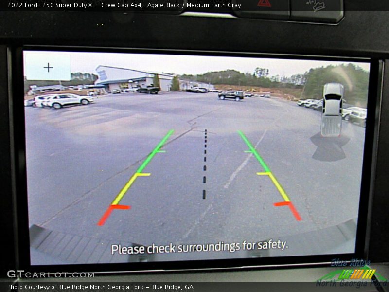 Agate Black / Medium Earth Gray 2022 Ford F250 Super Duty XLT Crew Cab 4x4
