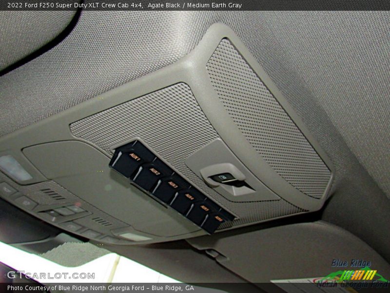 Agate Black / Medium Earth Gray 2022 Ford F250 Super Duty XLT Crew Cab 4x4