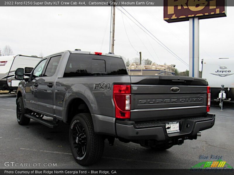 Carbonized Gray / Medium Earth Gray 2022 Ford F250 Super Duty XLT Crew Cab 4x4