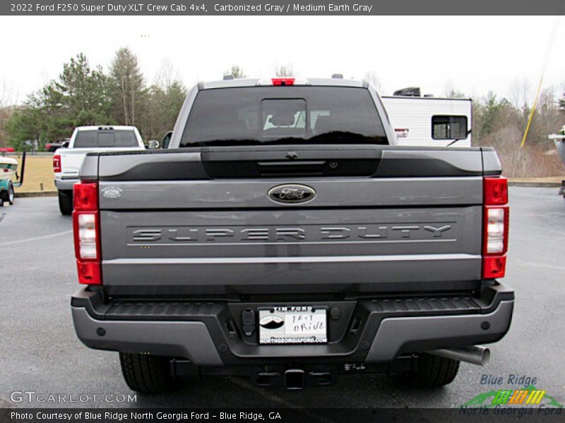 Carbonized Gray / Medium Earth Gray 2022 Ford F250 Super Duty XLT Crew Cab 4x4