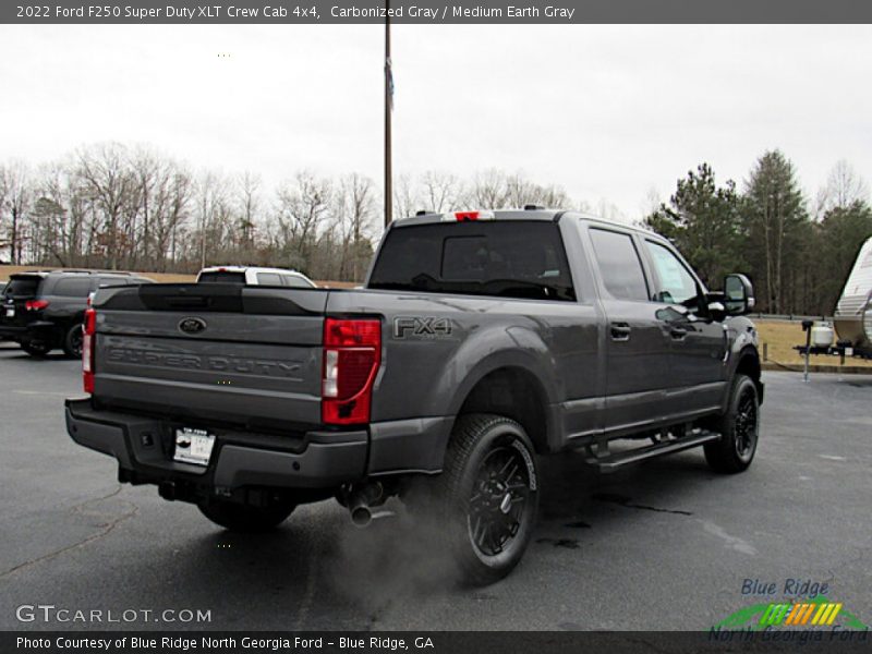 Carbonized Gray / Medium Earth Gray 2022 Ford F250 Super Duty XLT Crew Cab 4x4