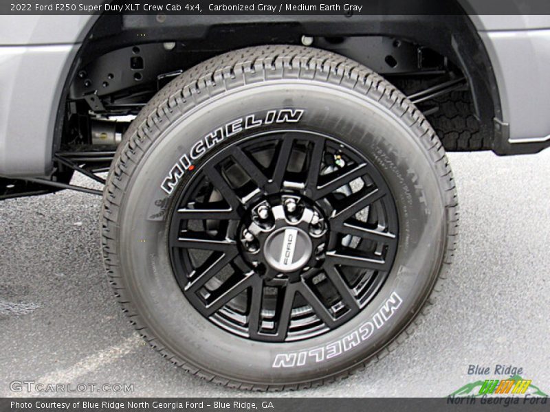 Carbonized Gray / Medium Earth Gray 2022 Ford F250 Super Duty XLT Crew Cab 4x4