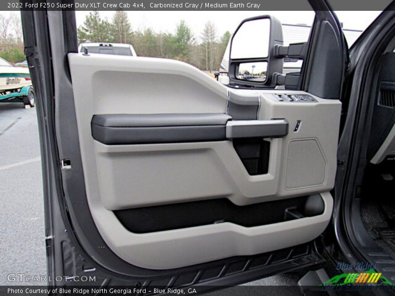 Carbonized Gray / Medium Earth Gray 2022 Ford F250 Super Duty XLT Crew Cab 4x4