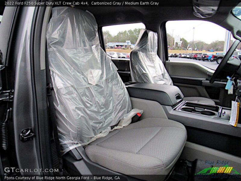 Carbonized Gray / Medium Earth Gray 2022 Ford F250 Super Duty XLT Crew Cab 4x4