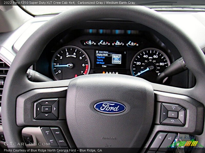 Carbonized Gray / Medium Earth Gray 2022 Ford F250 Super Duty XLT Crew Cab 4x4