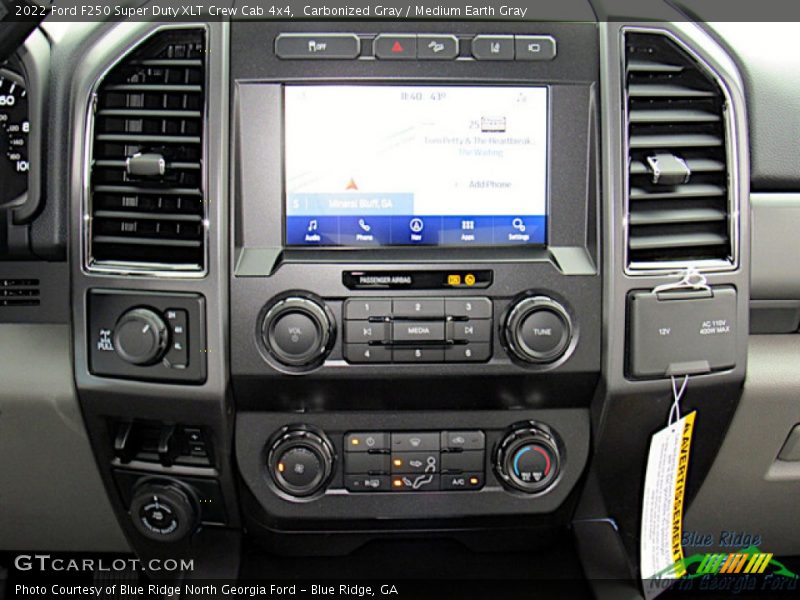 Carbonized Gray / Medium Earth Gray 2022 Ford F250 Super Duty XLT Crew Cab 4x4