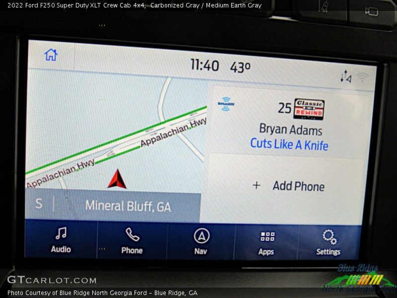 Carbonized Gray / Medium Earth Gray 2022 Ford F250 Super Duty XLT Crew Cab 4x4