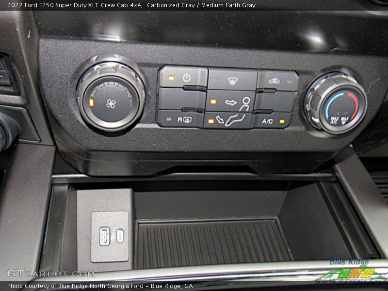 Carbonized Gray / Medium Earth Gray 2022 Ford F250 Super Duty XLT Crew Cab 4x4