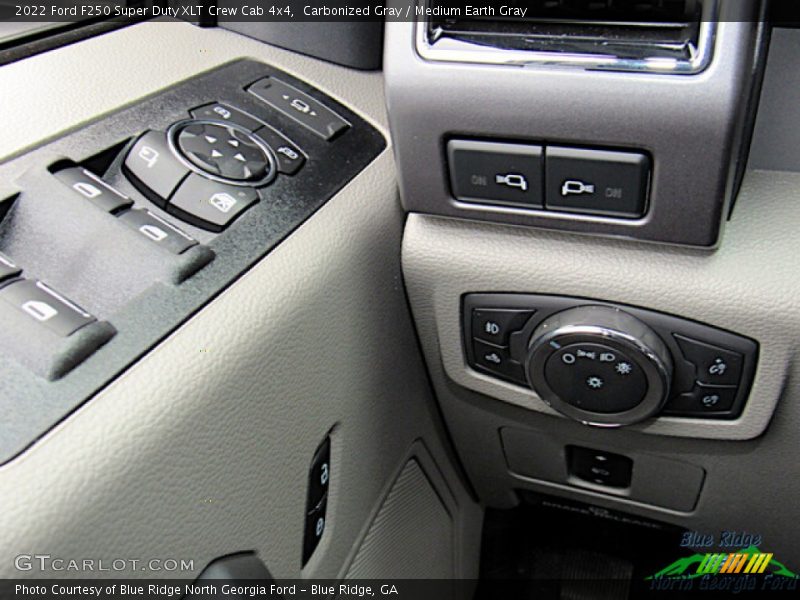 Carbonized Gray / Medium Earth Gray 2022 Ford F250 Super Duty XLT Crew Cab 4x4