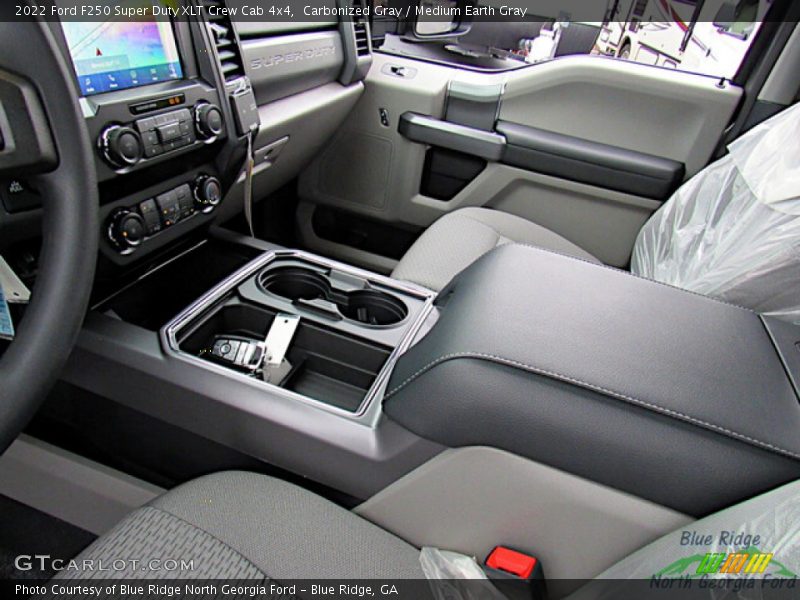 Carbonized Gray / Medium Earth Gray 2022 Ford F250 Super Duty XLT Crew Cab 4x4