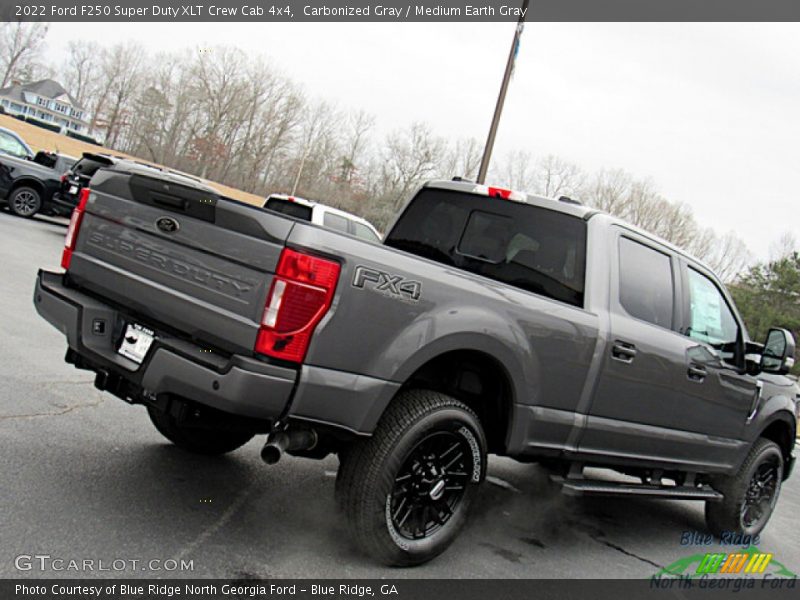 Carbonized Gray / Medium Earth Gray 2022 Ford F250 Super Duty XLT Crew Cab 4x4