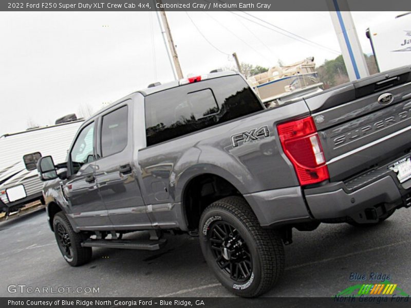 Carbonized Gray / Medium Earth Gray 2022 Ford F250 Super Duty XLT Crew Cab 4x4