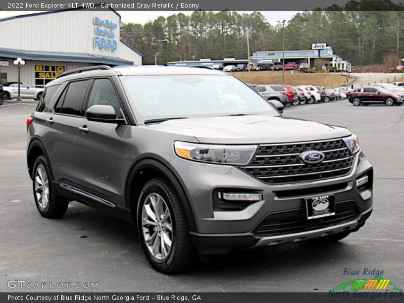 Carbonized Gray Metallic / Ebony 2022 Ford Explorer XLT 4WD