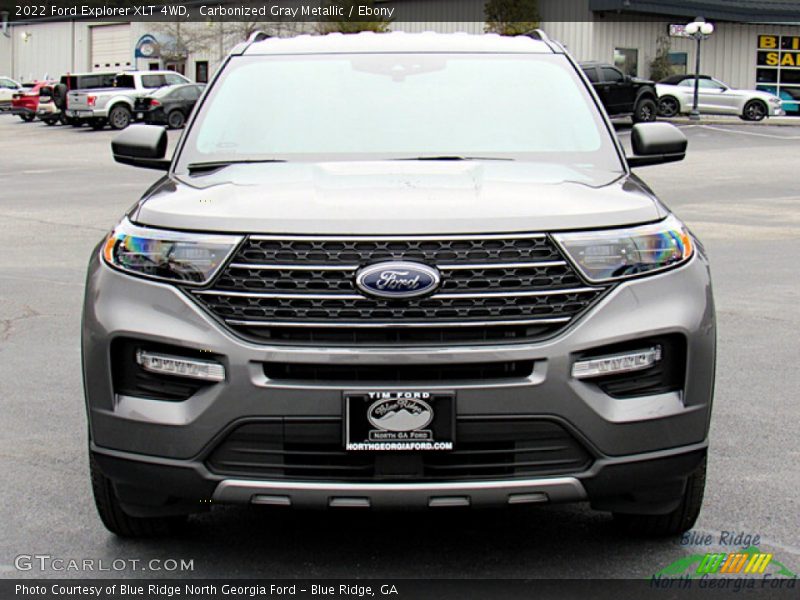 Carbonized Gray Metallic / Ebony 2022 Ford Explorer XLT 4WD