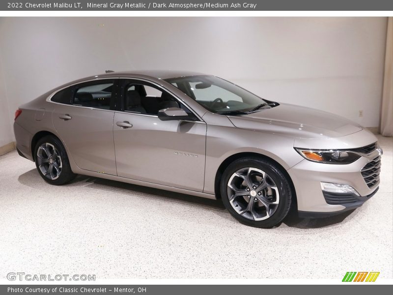 Mineral Gray Metallic / Dark Atmosphere/Medium Ash Gray 2022 Chevrolet Malibu LT