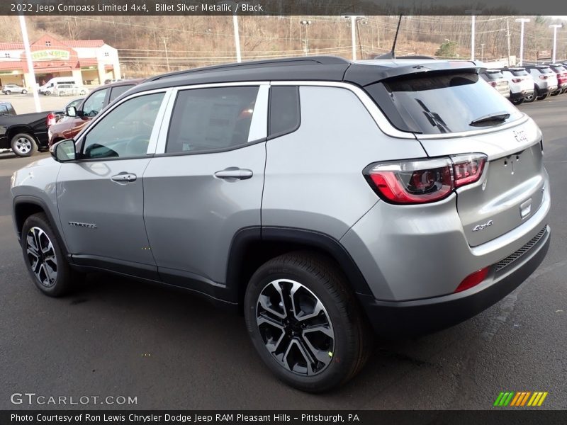 Billet Silver Metallic / Black 2022 Jeep Compass Limited 4x4