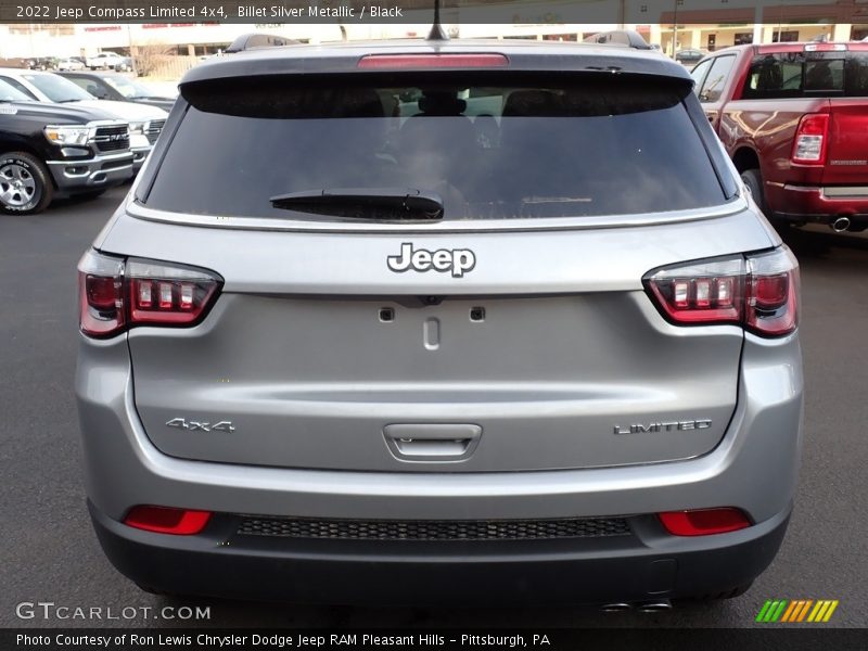 Billet Silver Metallic / Black 2022 Jeep Compass Limited 4x4