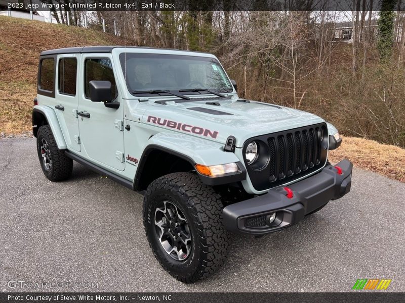 Front 3/4 View of 2023 Wrangler Unlimited Rubicon 4x4