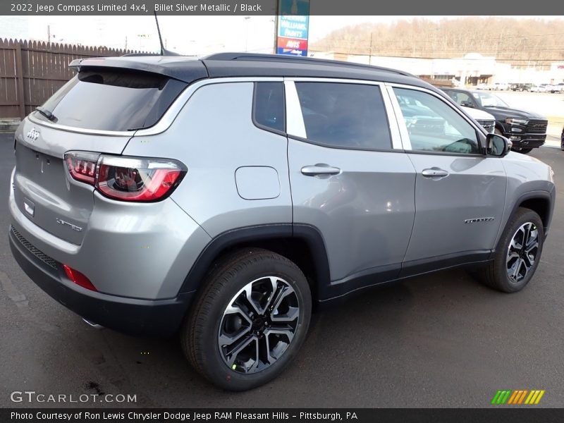 Billet Silver Metallic / Black 2022 Jeep Compass Limited 4x4