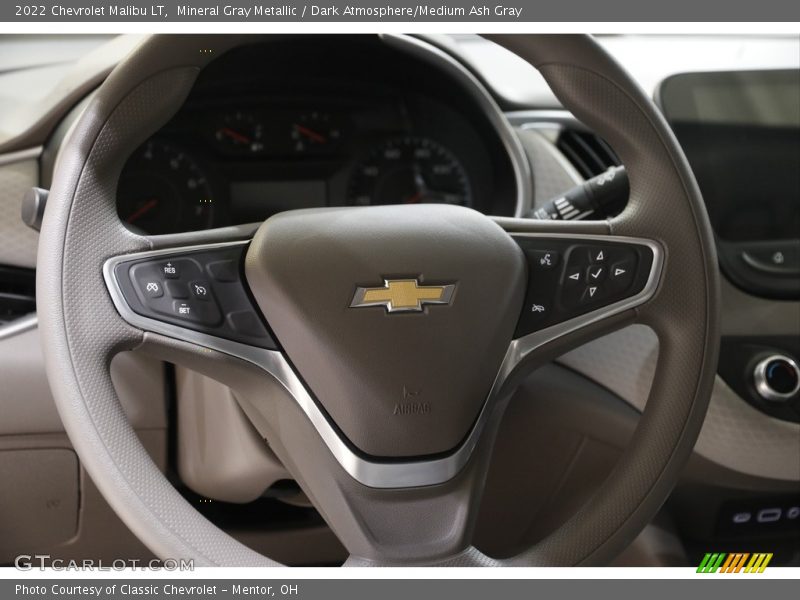 Mineral Gray Metallic / Dark Atmosphere/Medium Ash Gray 2022 Chevrolet Malibu LT