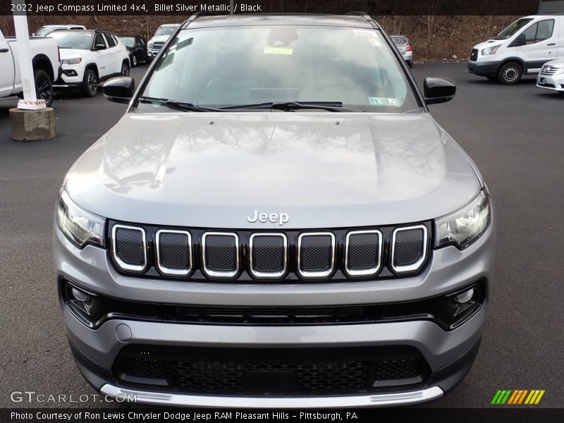 Billet Silver Metallic / Black 2022 Jeep Compass Limited 4x4