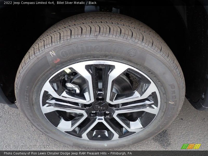 Billet Silver Metallic / Black 2022 Jeep Compass Limited 4x4