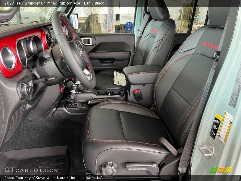  2023 Wrangler Unlimited Rubicon 4x4 Black Interior