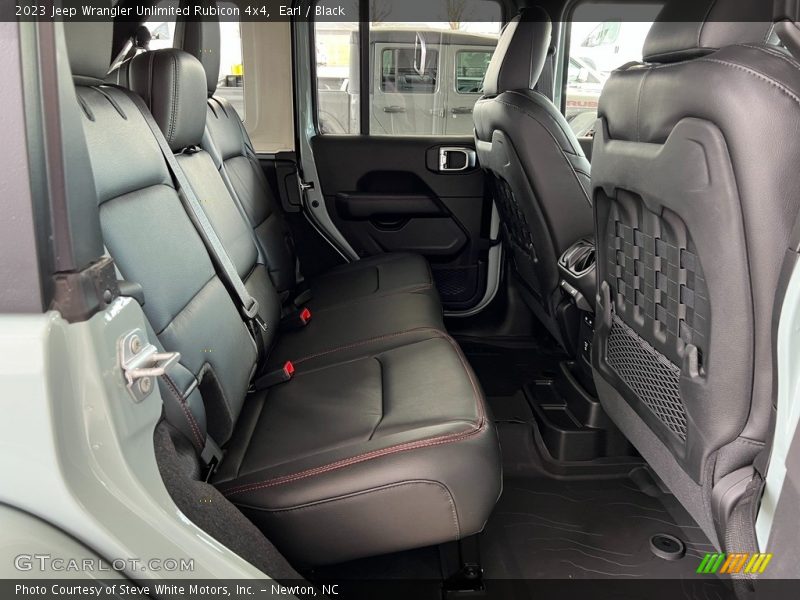 Rear Seat of 2023 Wrangler Unlimited Rubicon 4x4