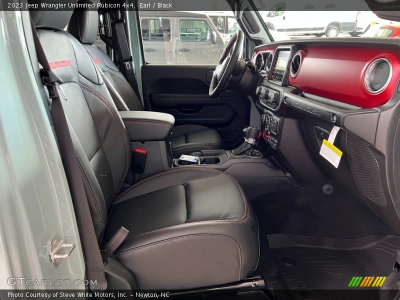 Front Seat of 2023 Wrangler Unlimited Rubicon 4x4