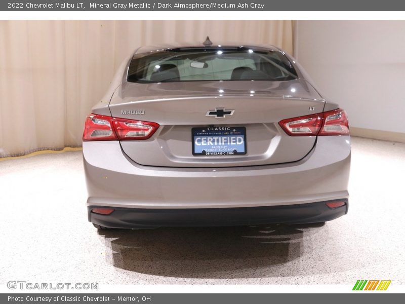 Mineral Gray Metallic / Dark Atmosphere/Medium Ash Gray 2022 Chevrolet Malibu LT