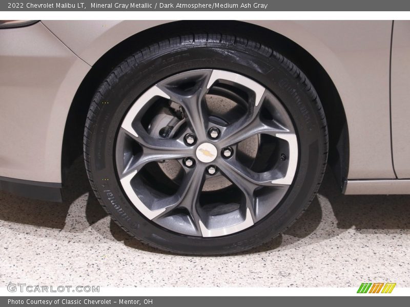 Mineral Gray Metallic / Dark Atmosphere/Medium Ash Gray 2022 Chevrolet Malibu LT