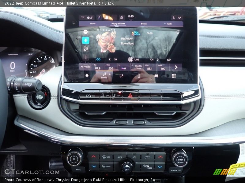 Billet Silver Metallic / Black 2022 Jeep Compass Limited 4x4