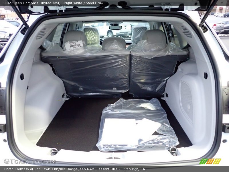 Bright White / Steel Gray 2022 Jeep Compass Limited 4x4