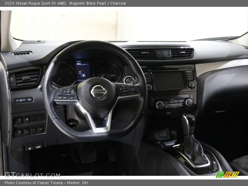 Magnetic Black Pearl / Charcoal 2020 Nissan Rogue Sport SV AWD