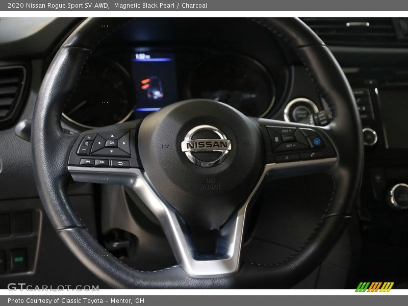 Magnetic Black Pearl / Charcoal 2020 Nissan Rogue Sport SV AWD