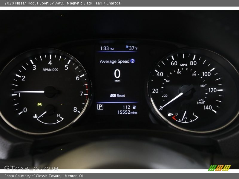 Magnetic Black Pearl / Charcoal 2020 Nissan Rogue Sport SV AWD