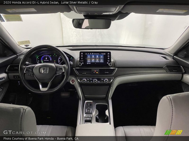 Dashboard of 2020 Accord EX-L Hybrid Sedan