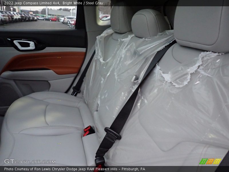 Bright White / Steel Gray 2022 Jeep Compass Limited 4x4