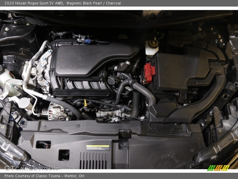 Magnetic Black Pearl / Charcoal 2020 Nissan Rogue Sport SV AWD