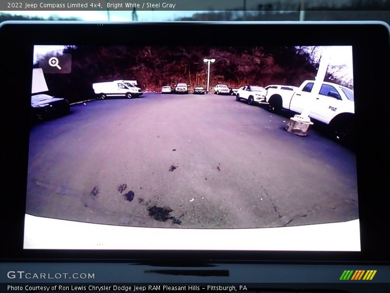 Bright White / Steel Gray 2022 Jeep Compass Limited 4x4