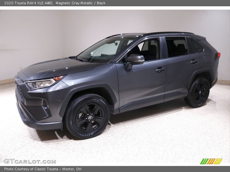 Magnetic Gray Metallic / Black 2020 Toyota RAV4 XLE AWD