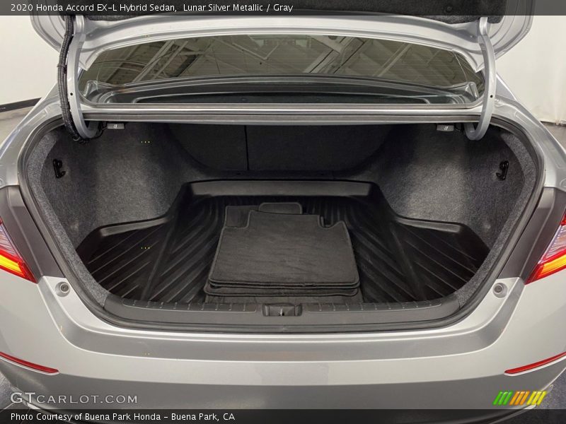 Lunar Silver Metallic / Gray 2020 Honda Accord EX-L Hybrid Sedan