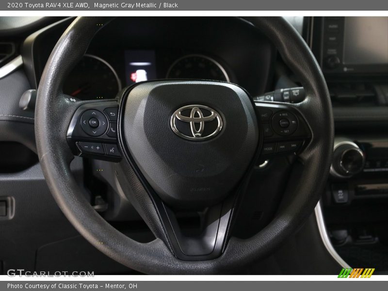 Magnetic Gray Metallic / Black 2020 Toyota RAV4 XLE AWD